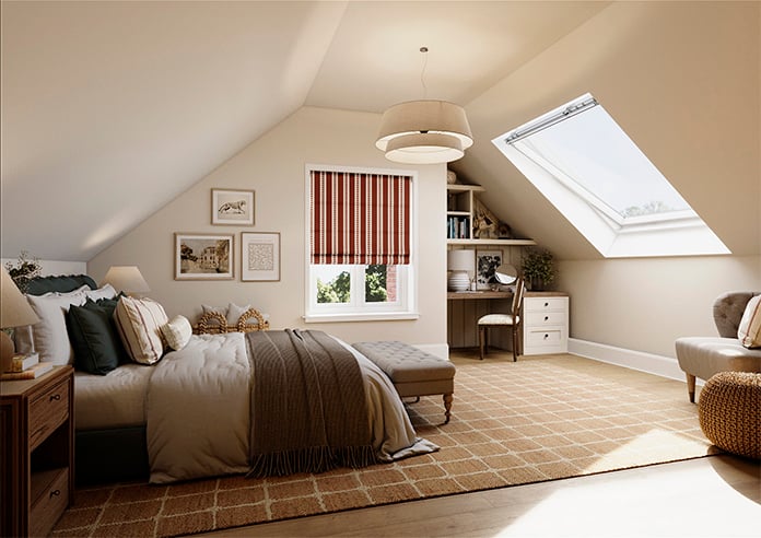 The British Stripe Co. Edgar, Teignbridge No.2 - Roman Blind - Image 6